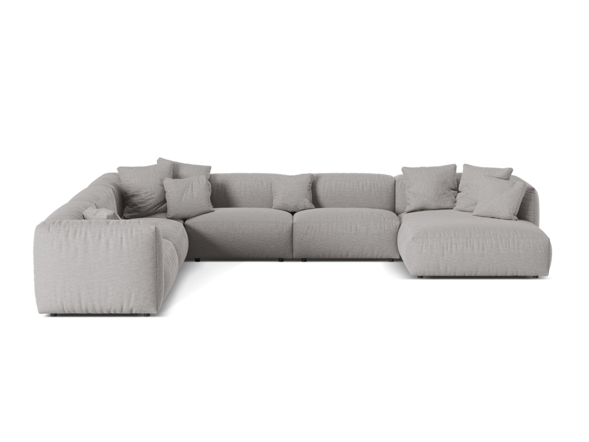 Divano Angolare Componibile XL Martina, 6 Posti, 316x406x75