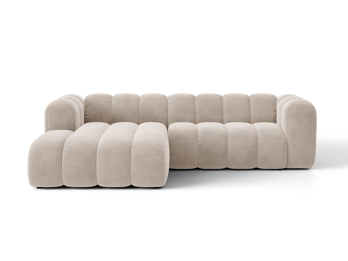 Divano Letto Angolare con Contenitore Lupine, 4 Posti, 177x270x70