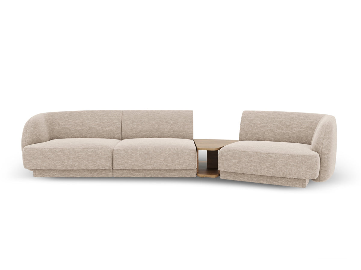 Divano Componibile Miley, 3 Posti, 126x303x70