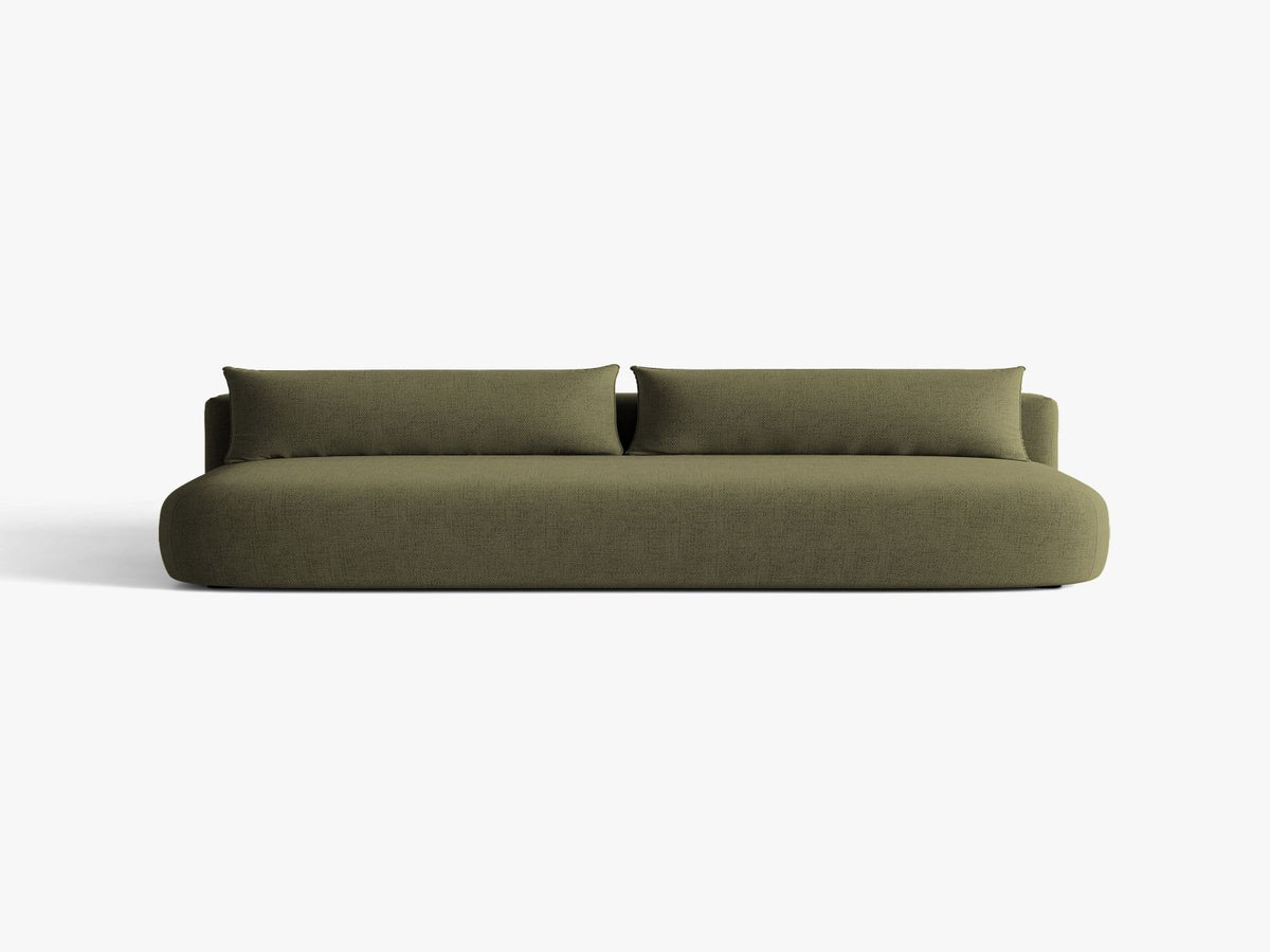 Divano Letto con Contenitore Hena, 3 Posti, 112x205x85