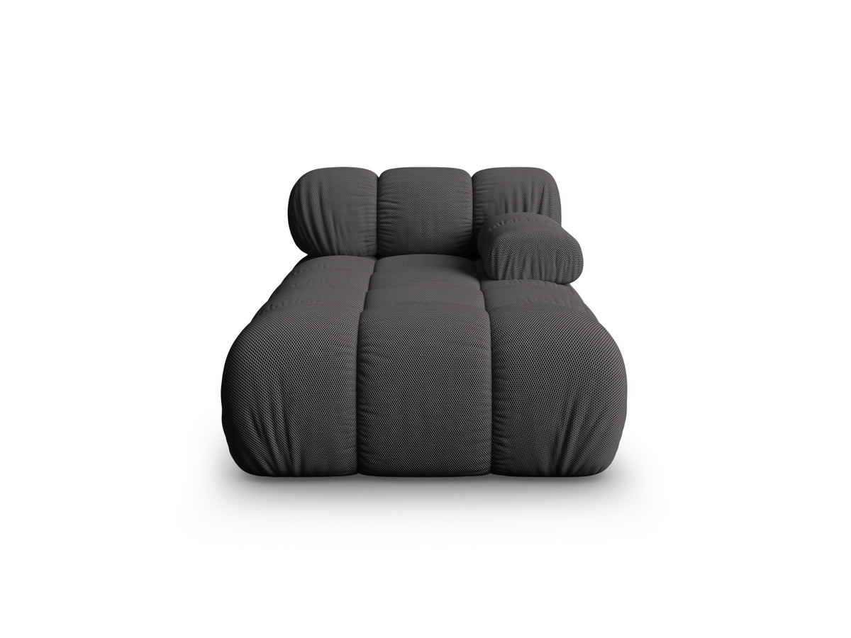 Chaise Longue Destra, "Bellis", 1 Posto, 155x94x70 - Espresso