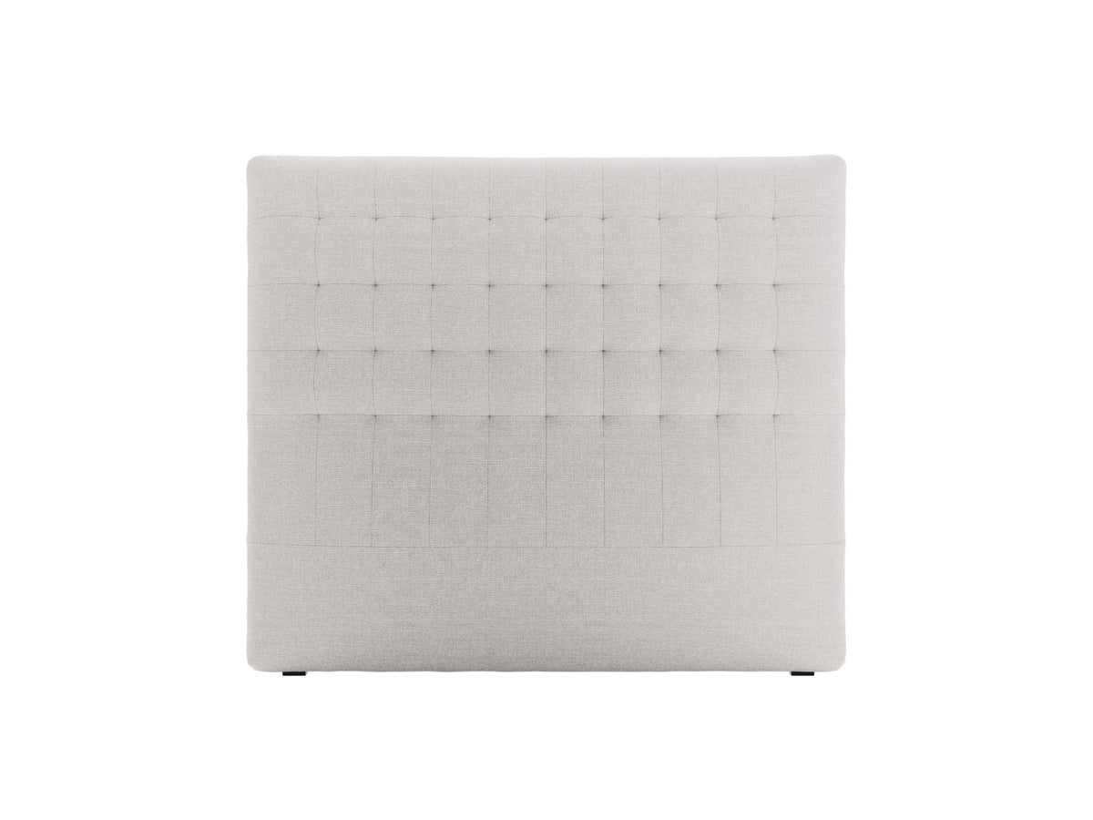 Testiera Nova Alta 120 cm - Grigio Chiaro 140x200