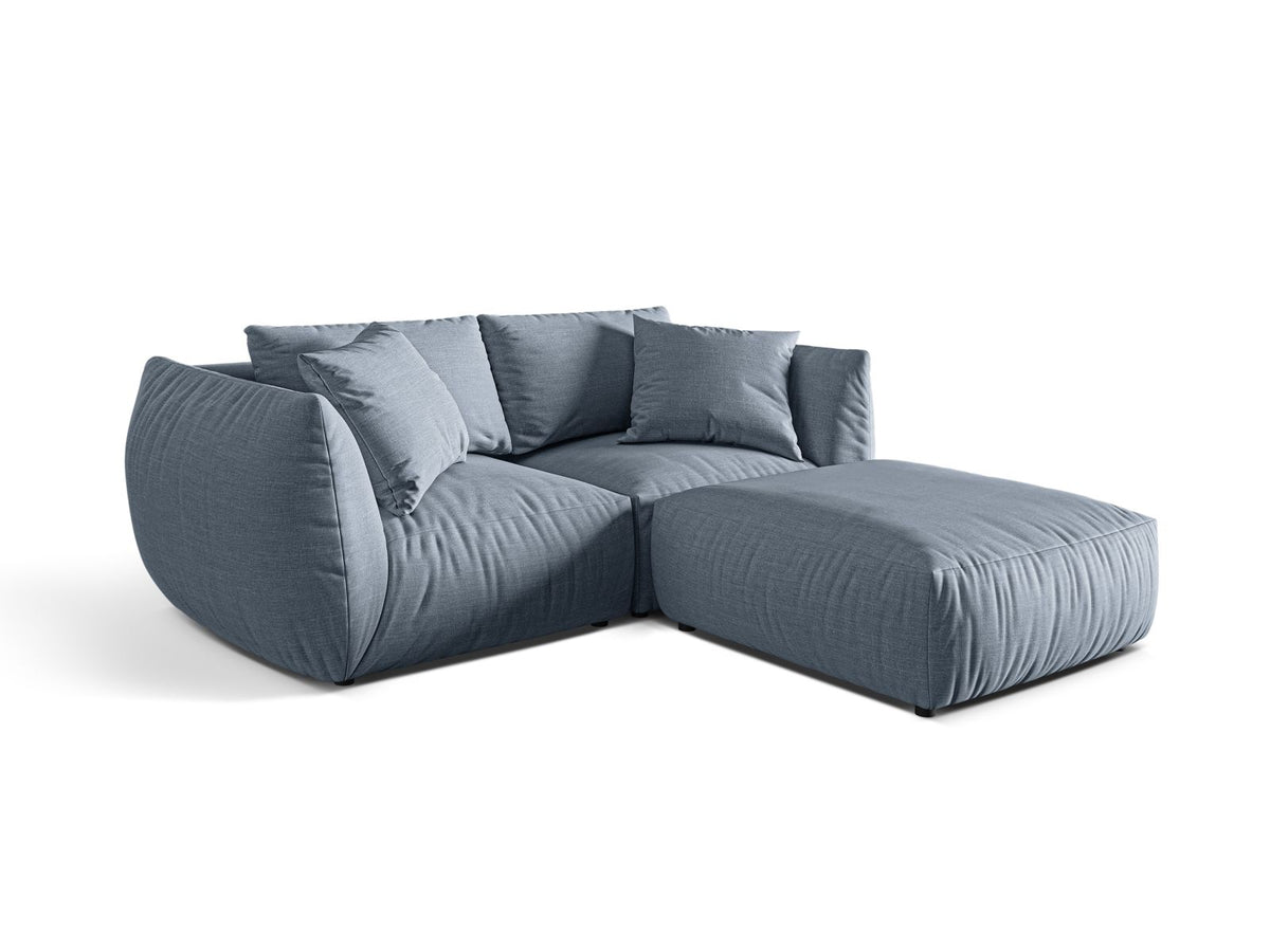 Divano Angolare Componibile Chris, 4 Posti, 200x220x80