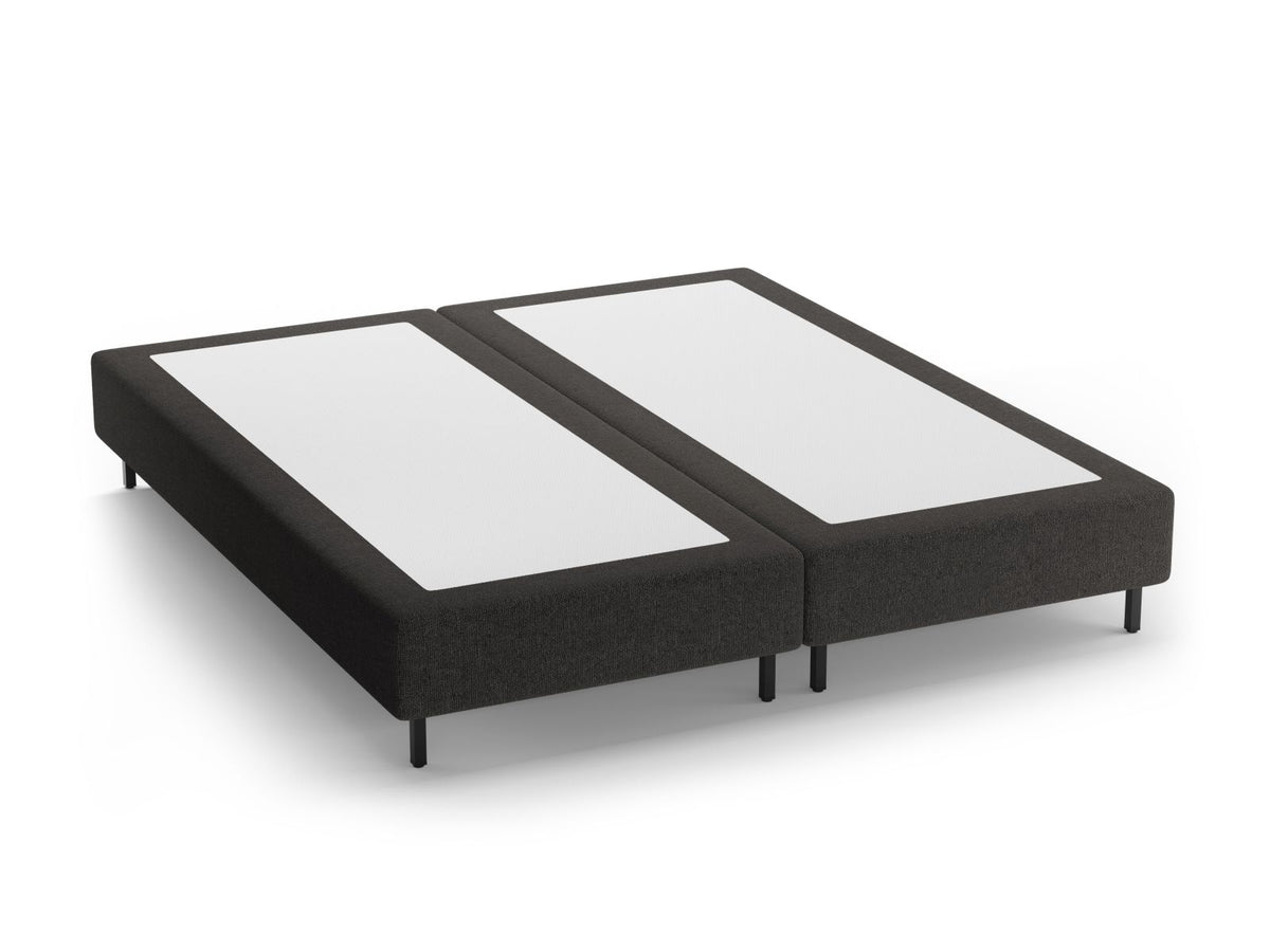 Base Letto Whale Gambe metallo nero - Antracite 200x200