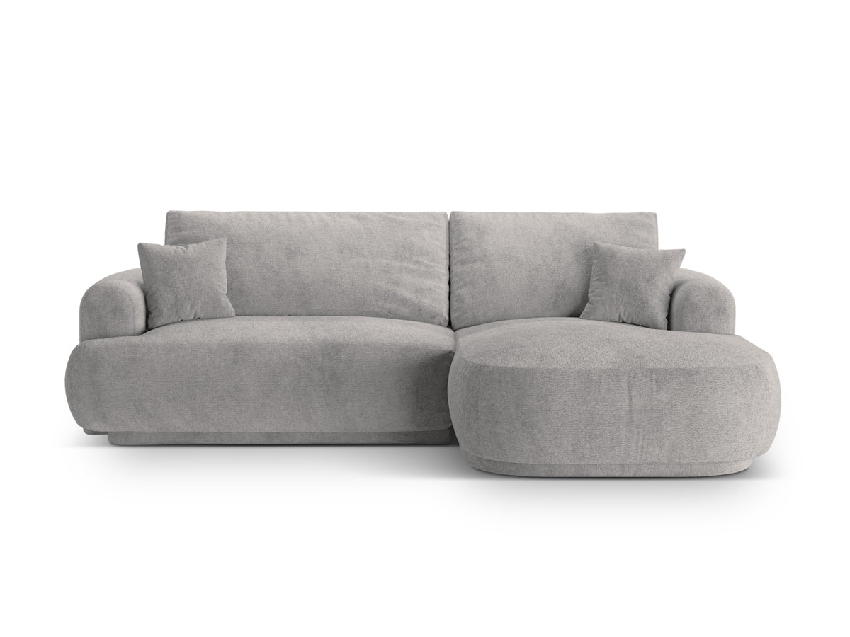 Divano Letto Angolare Componibile con Contenitore Ella, 5 Posti, 174x271x88