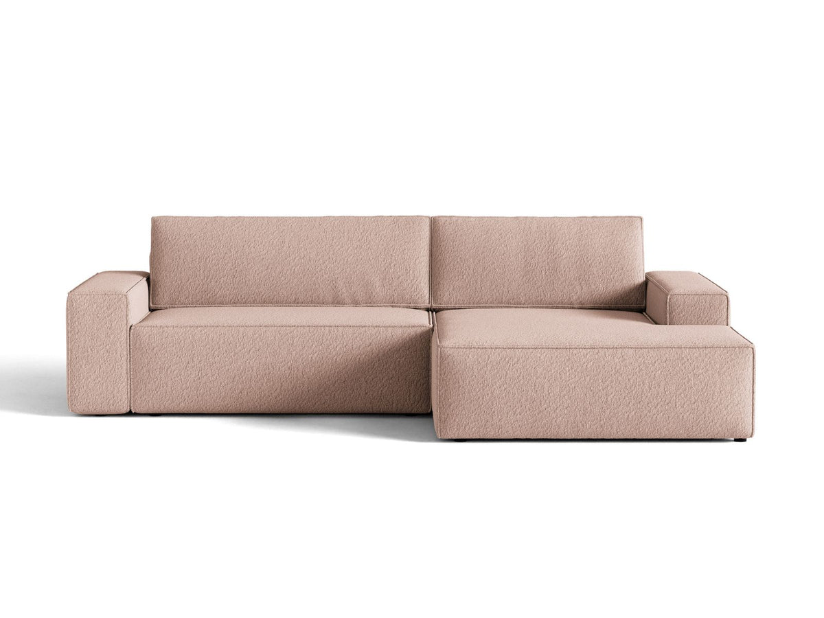 Divano Letto Angolare con Contenitore Jodie, 3 Posti, 151x246x86
