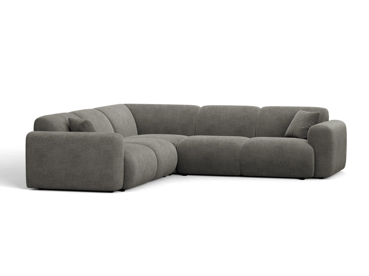 Divano Angolare Simmetrico Molino, 5 Posti, 252x252x72