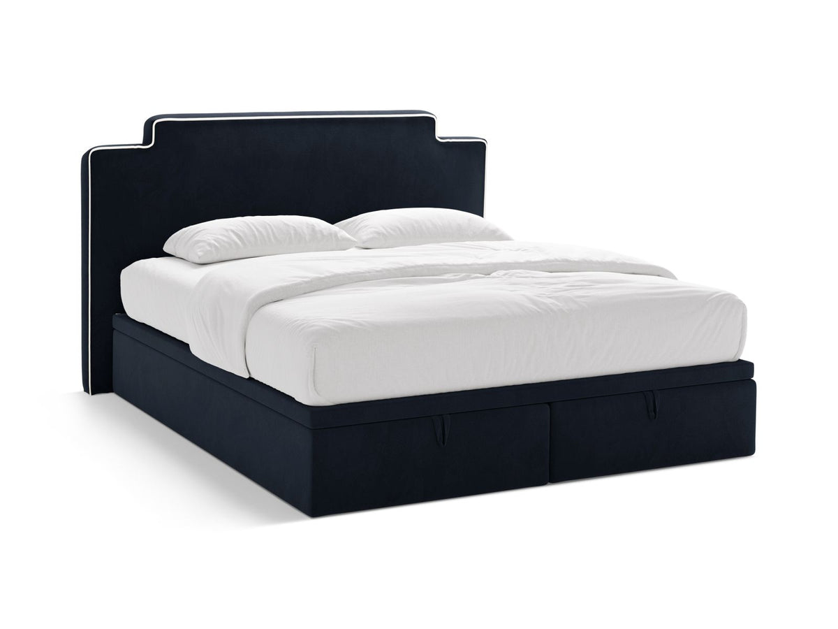Letto Boxspring con Testata, Materasso e Topper Princess