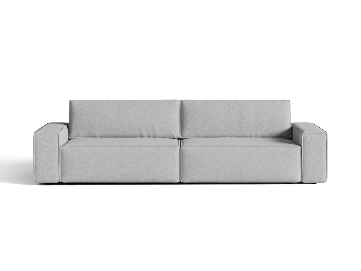 Divano Letto con Contenitore Jodie, 3 Posti, 107x247x86