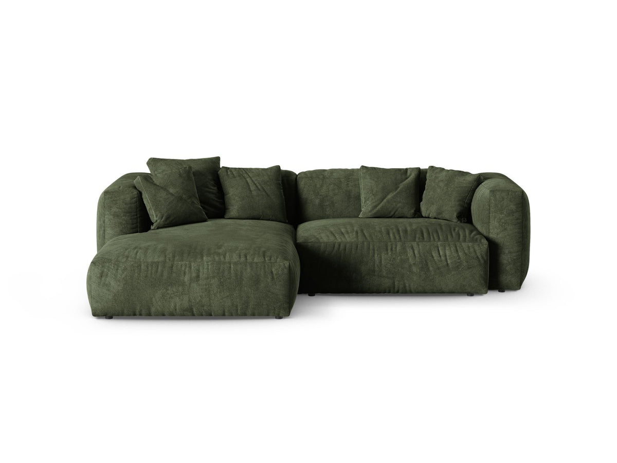 Divano Angolare Componibile XL Martina Seduta Profonda, 2 Posti, 176x280x75