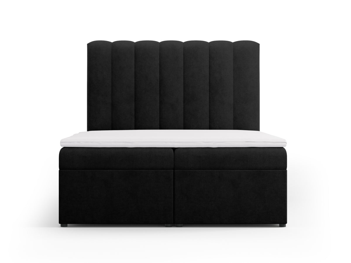 Letto: testiera + molle/materasso + coprimaterasso, "Kelp", 210x140x125