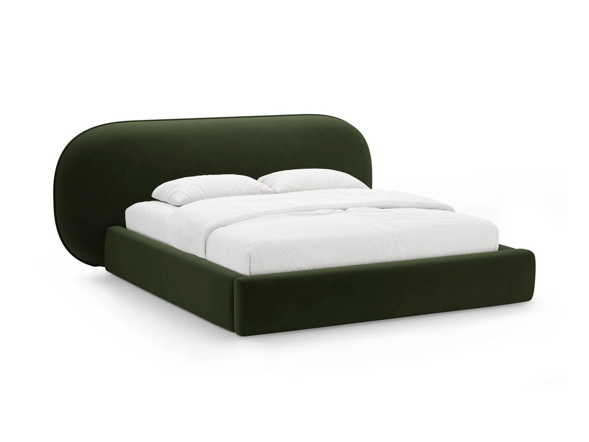 Letto Contenitore con Testata Ovalo