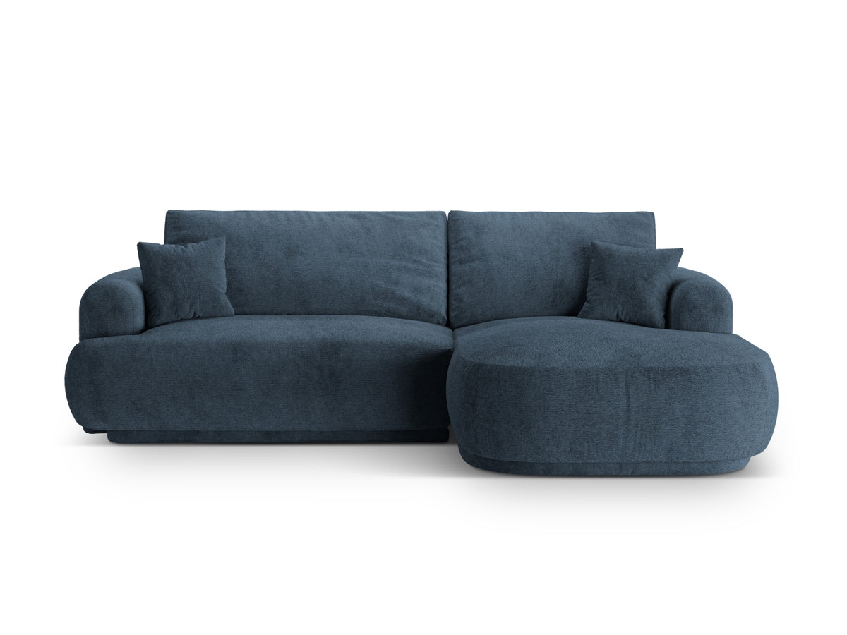 Divano Letto Angolare Componibile con Contenitore Ella, 5 Posti, 174x271x88