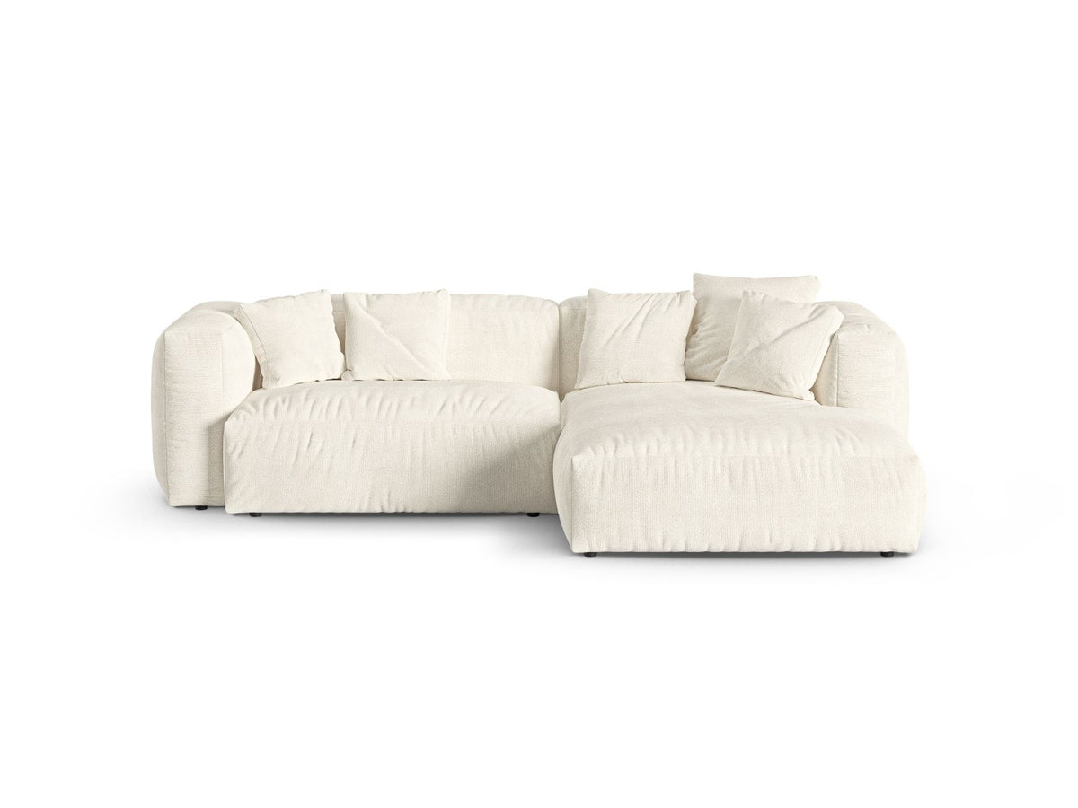 Divano Angolare Componibile XL Martina Seduta Profonda, 2 Posti, 176x280x75