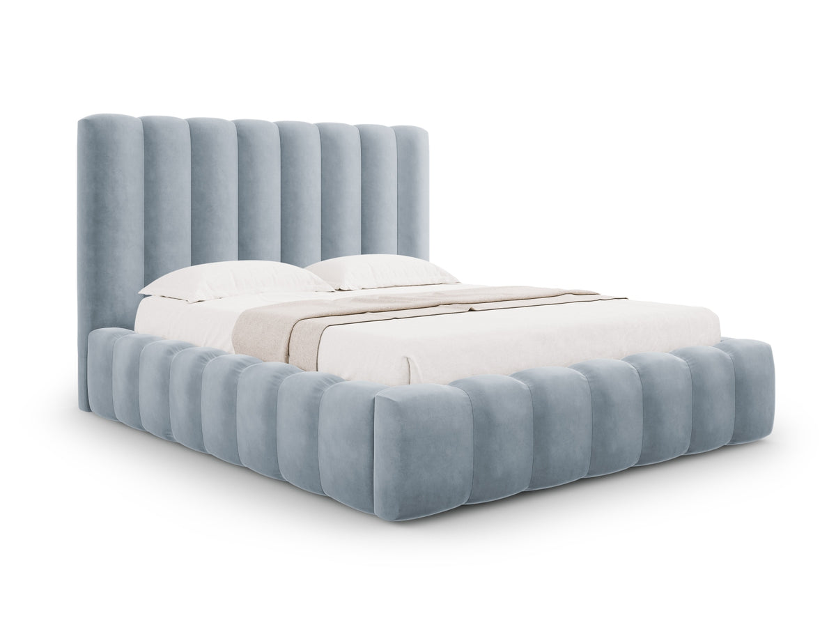 Letto contenitore con testiera, "Kelp", 230x185x125