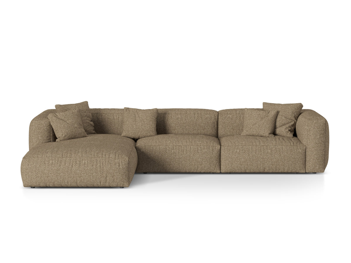 Divano Angolare Componibile XL Martina, 3 Posti, 176x330x75