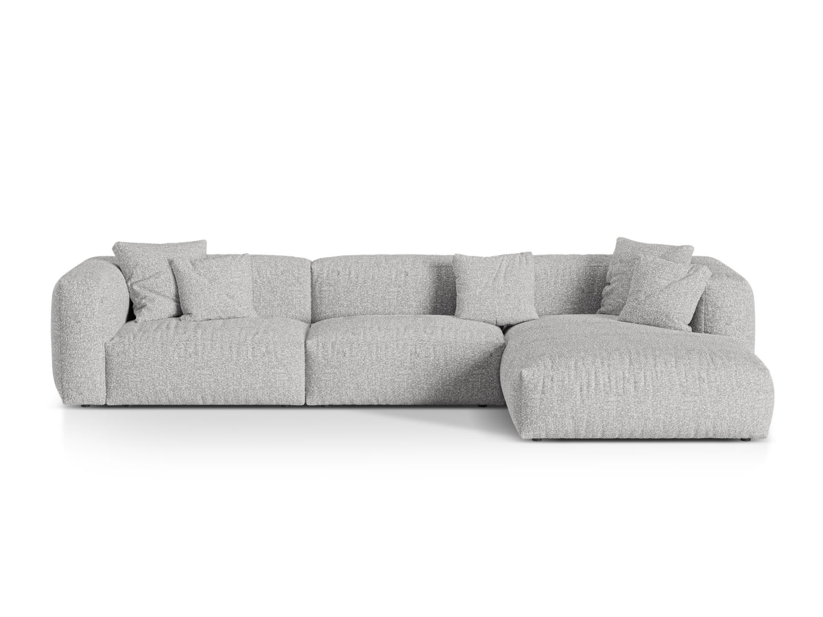 Divano Angolare Componibile XL Martina, 3 Posti, 176x330x75