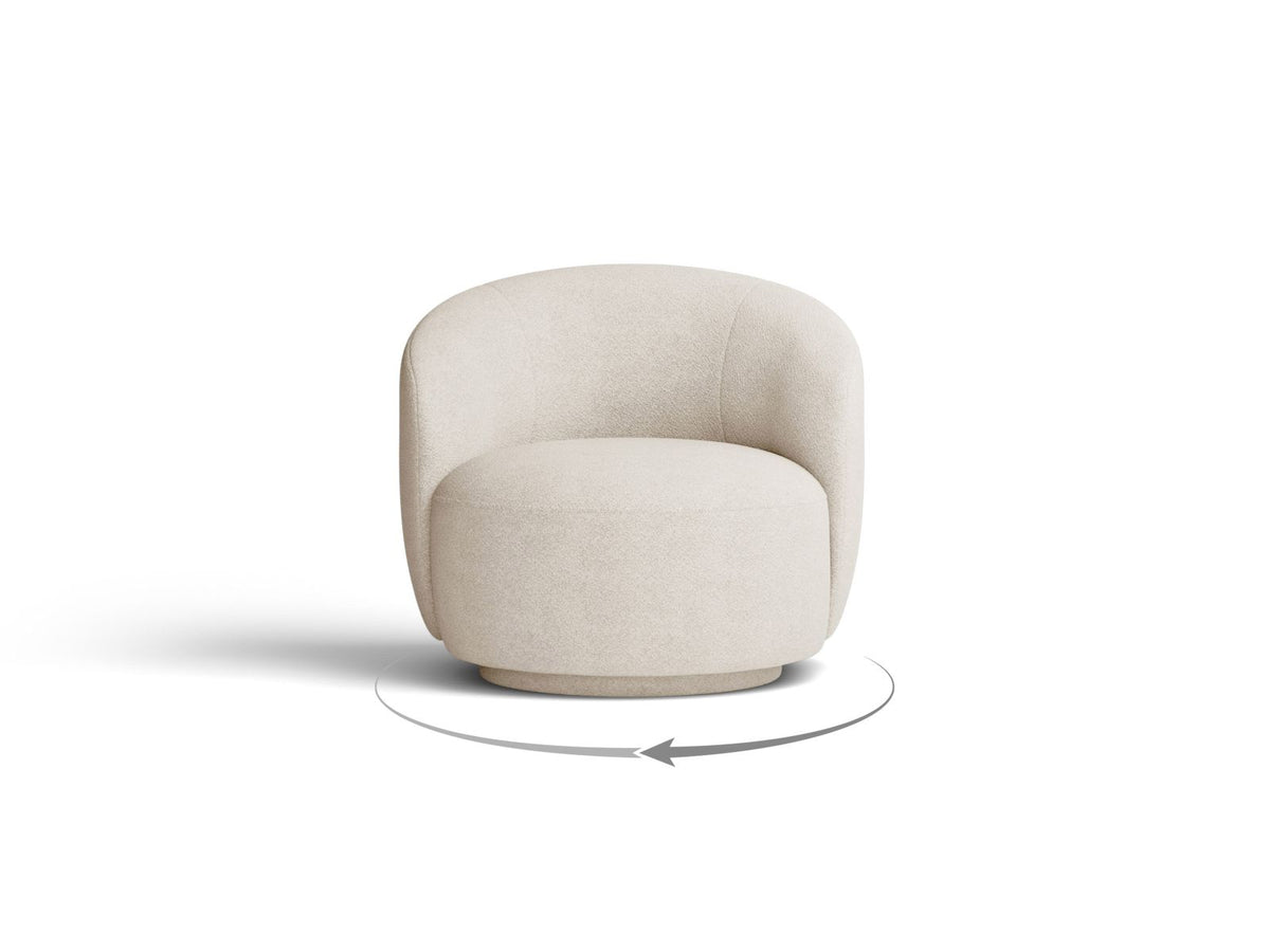 Poltrona Girevole Letizia, 1 Posto, 83x86x76.5