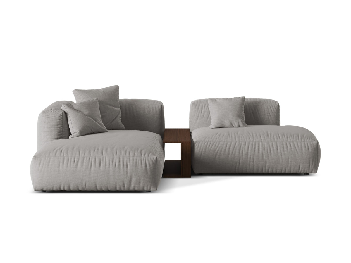 Divano Angolare Componibile Martina, 2 Posti, 176x285x75