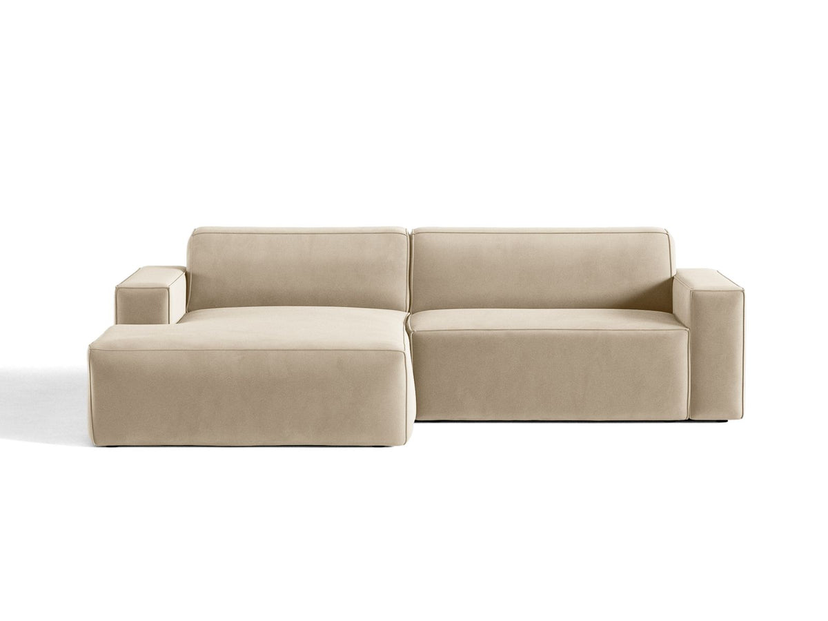 Divano Angolare Componibile Jodie, 3 Posti, 162x224x77