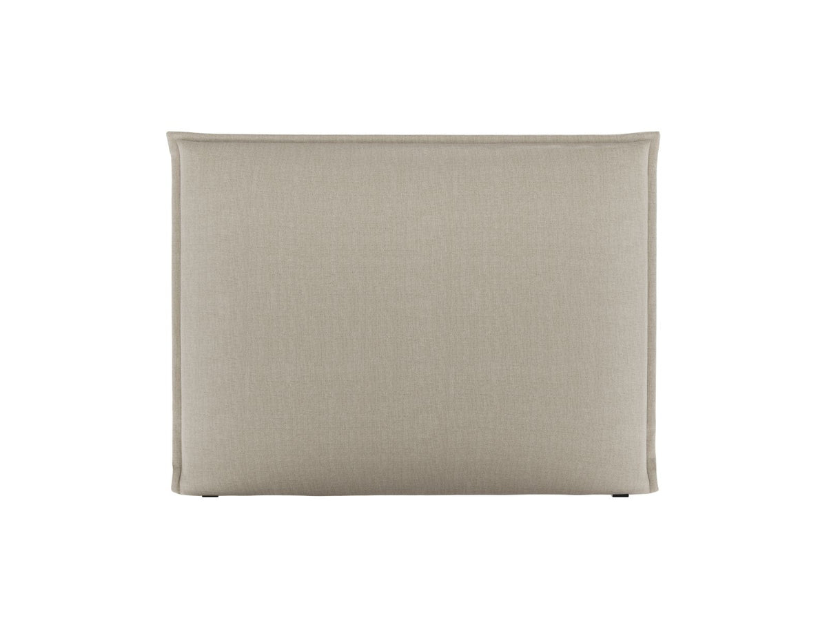 Testiera Monica Alta 120 cm - Beige 180x200