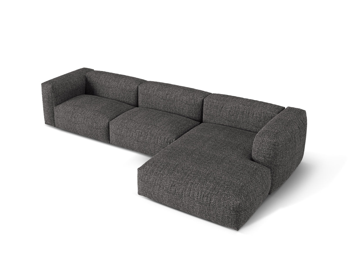 Divano Angolare Componibile XL Martina, 3 Posti, 176x330x75