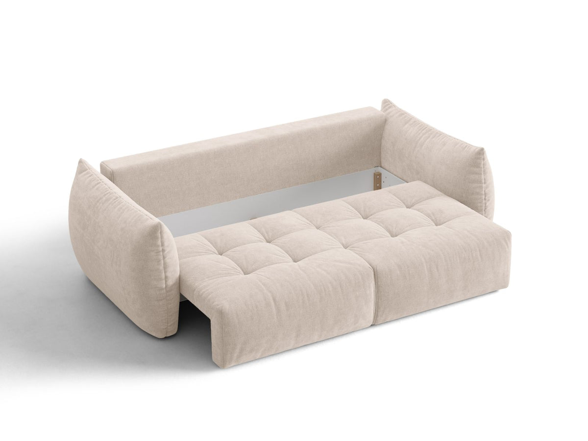 Divano Letto con Contenitore Bloom, 3 Posti, 108x250x87
