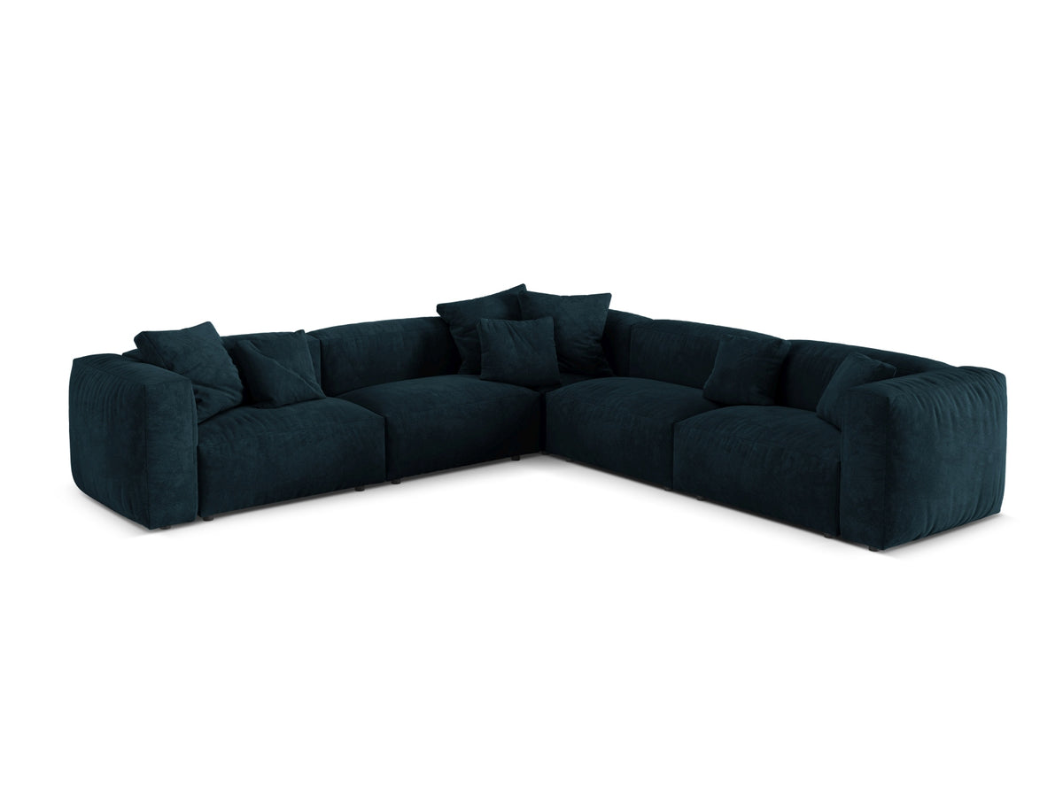 Divano Angolare Simmetrico Componibile XL Martina, 5 Posti, 316x316x75