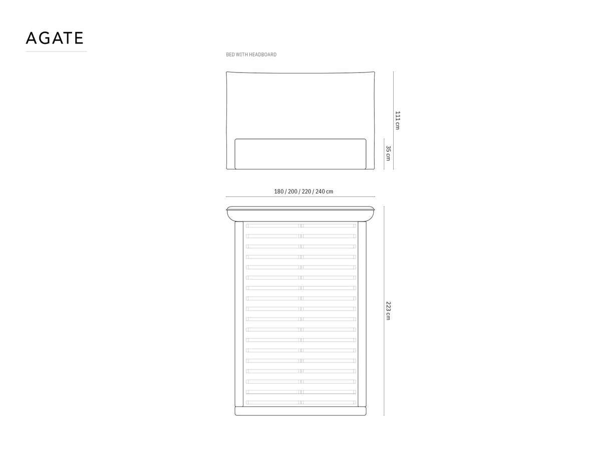 Letto Contenitore con Testata Kaelle