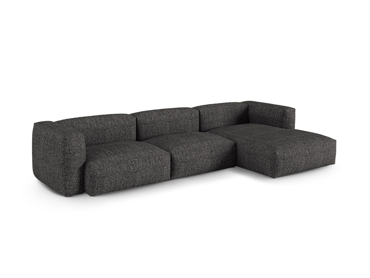 Divano Angolare Componibile XL Martina Seduta Profonda, 3 Posti, 176x330x75