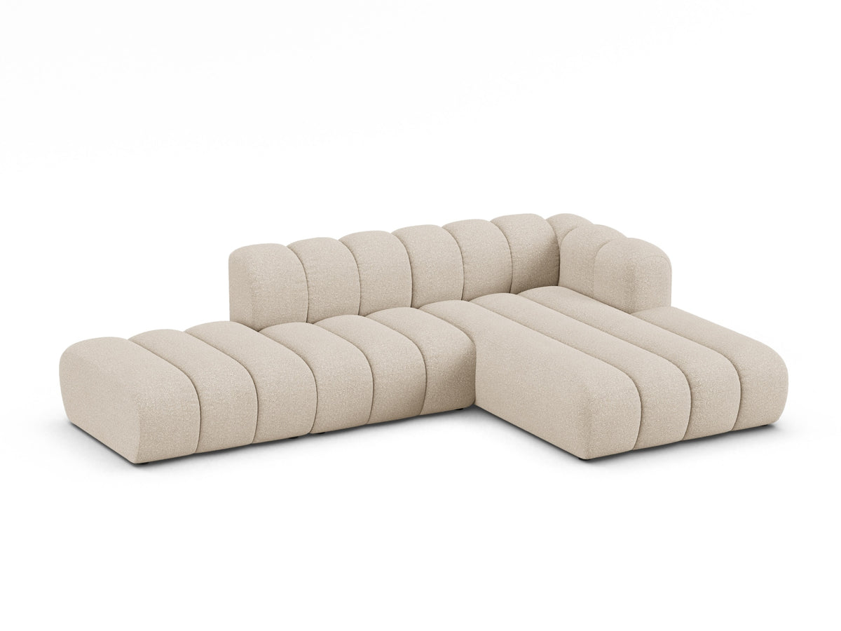 Divano Angolare Componibile Aperto Lupine, 5 Posti, 177x299x70