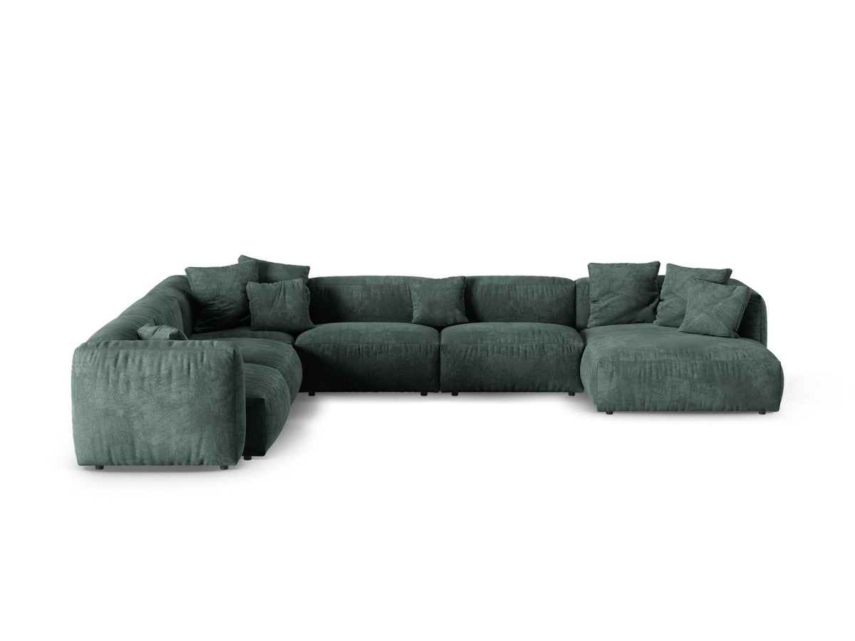 Divano Angolare Componibile XL Martina, 6 Posti, 330x420x75
