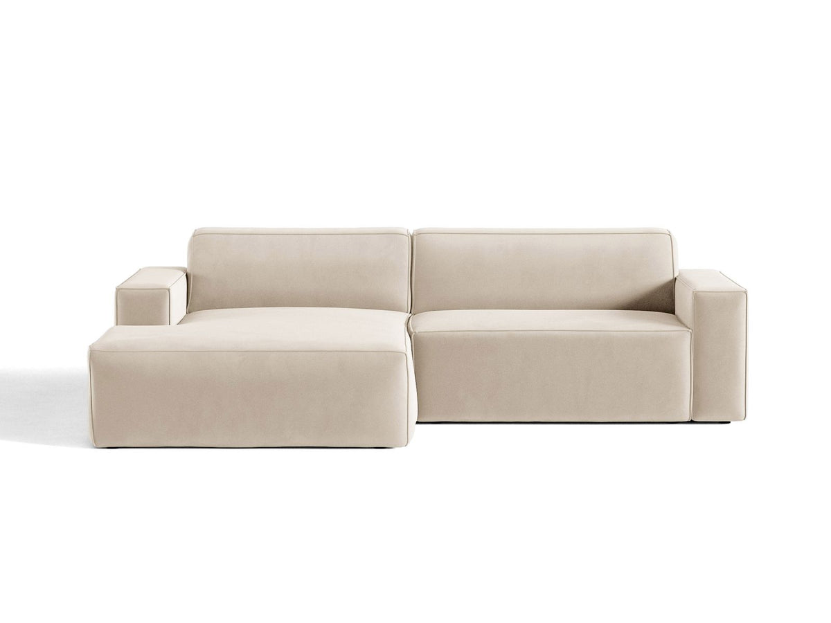 Divano Angolare Componibile Jodie, 3 Posti, 162x224x77