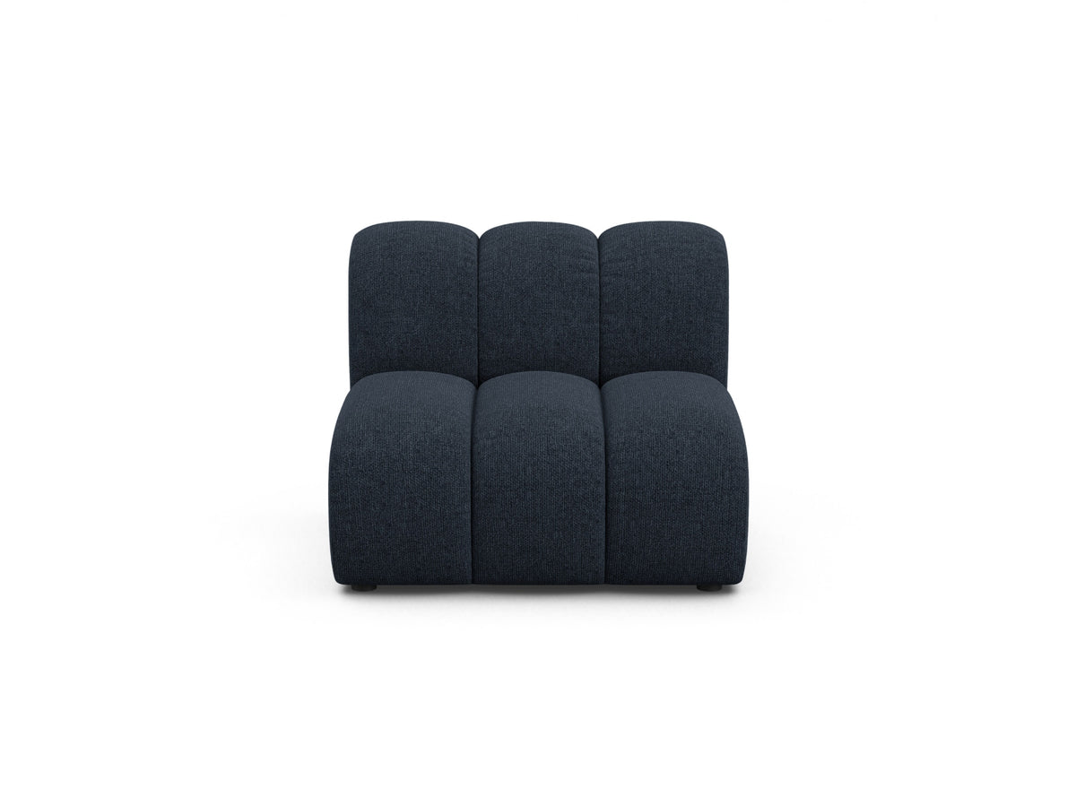 Modulo senza Braccioli, "Lupine", 1 Posto, 92x95x70 - Blu Navy