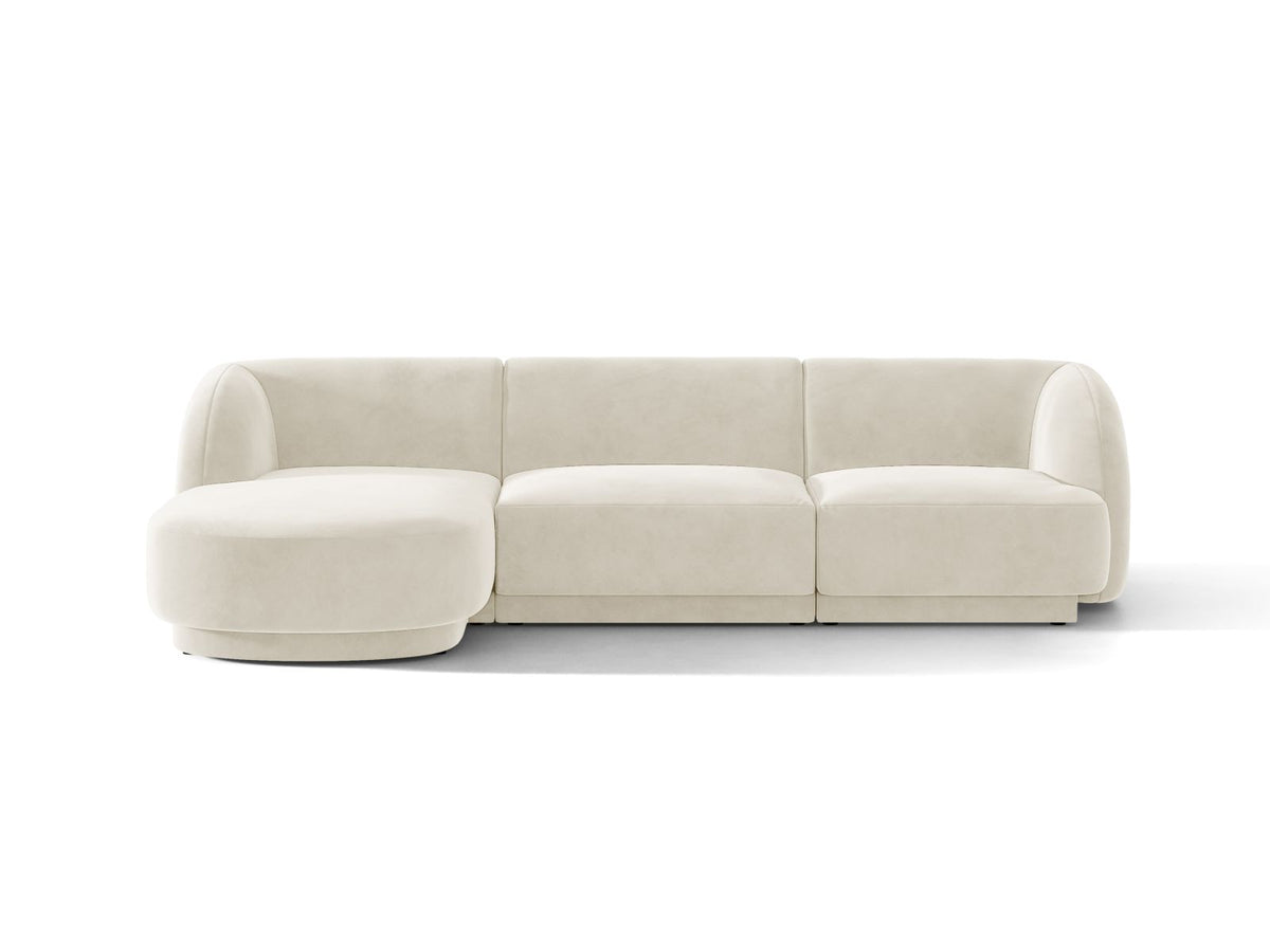 Divano Angolare Miley, 4 Posti, 156x255x70