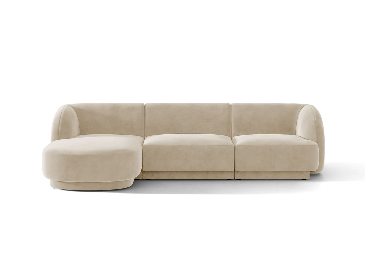 Divano Angolare Miley, 4 Posti, 156x255x70