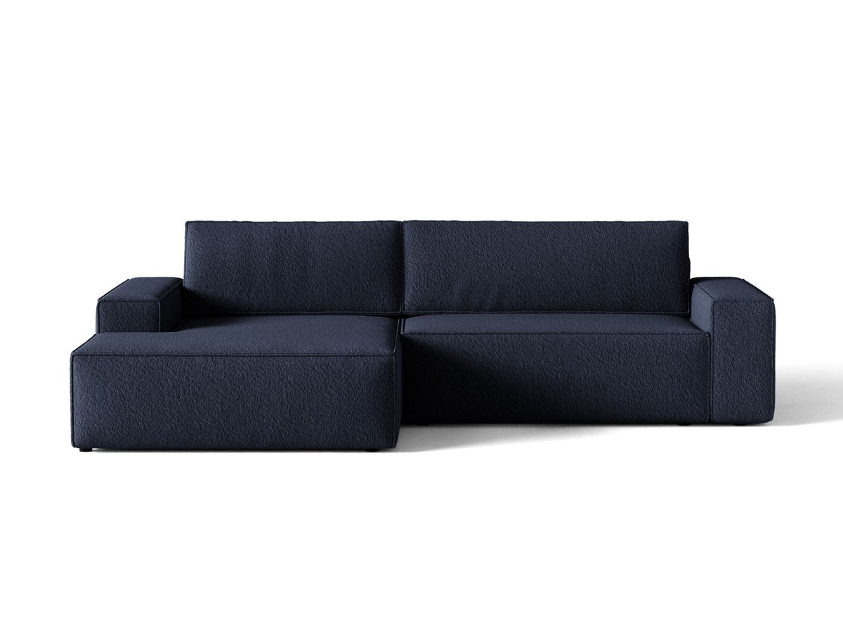 Divano Letto Angolare con Contenitore Jodie, 3 Posti, 151x246x86