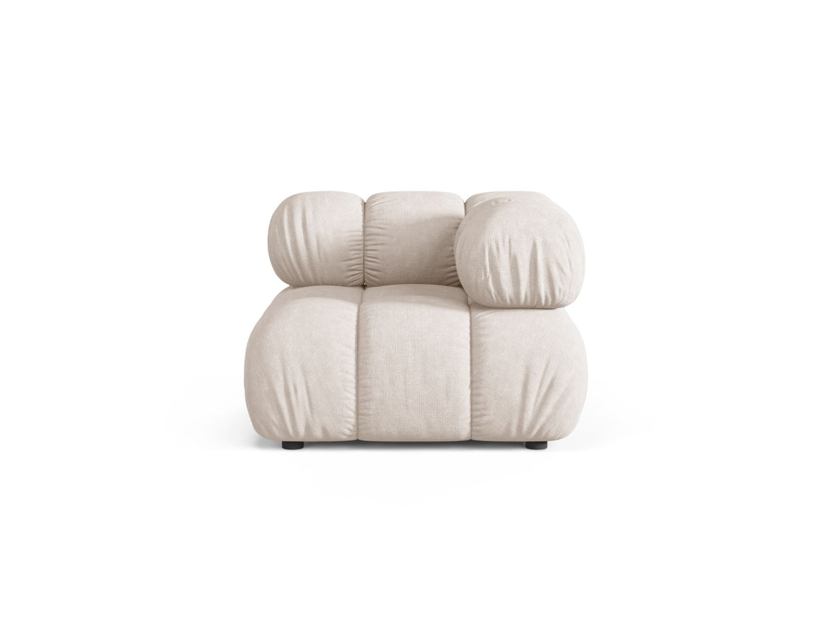 Modulo Angolare, "Bellis", 1 Posto, 94x94x70 - Beige