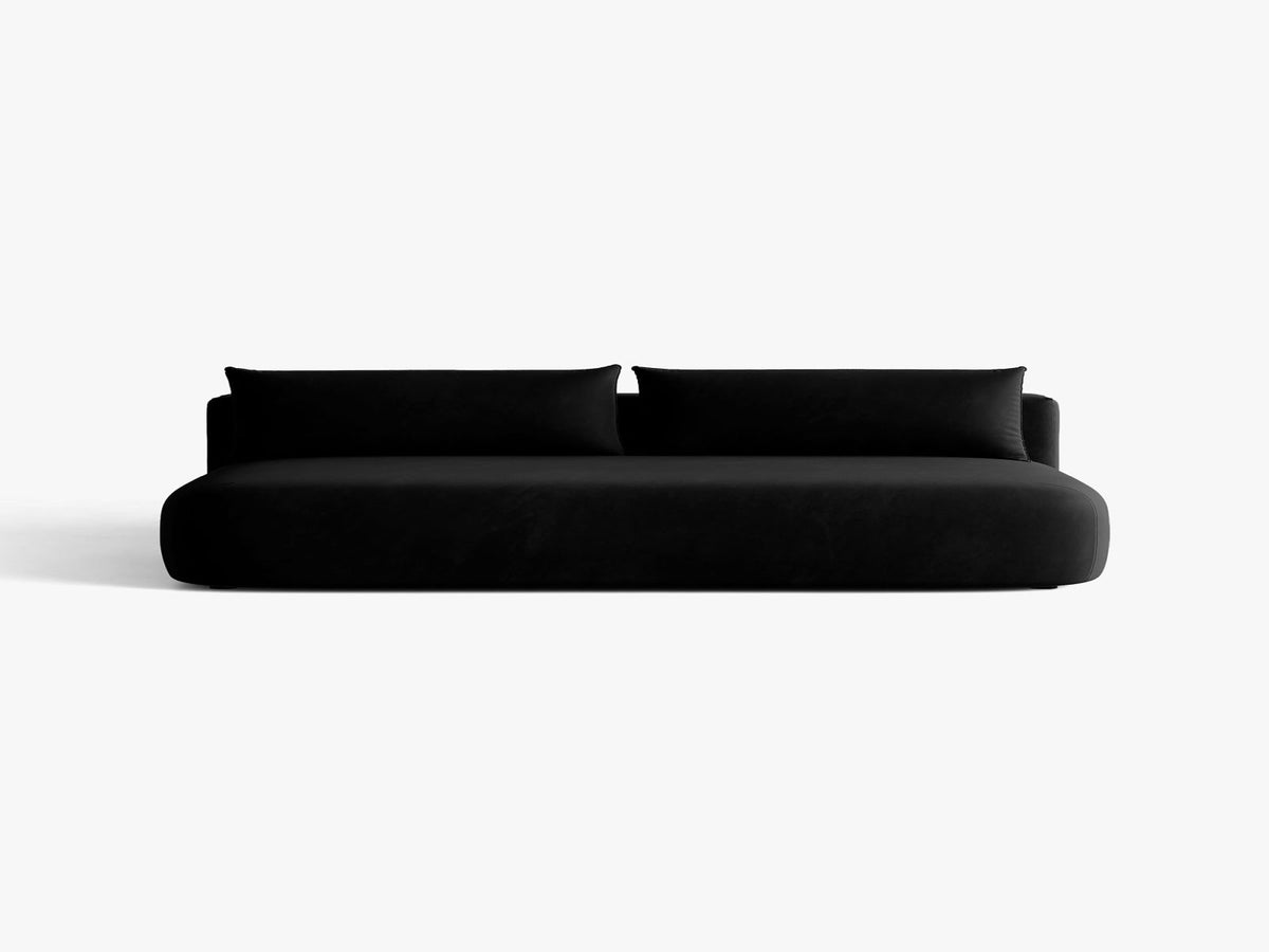 Divano Letto con Contenitore Hena, 3 Posti, 112x205x85