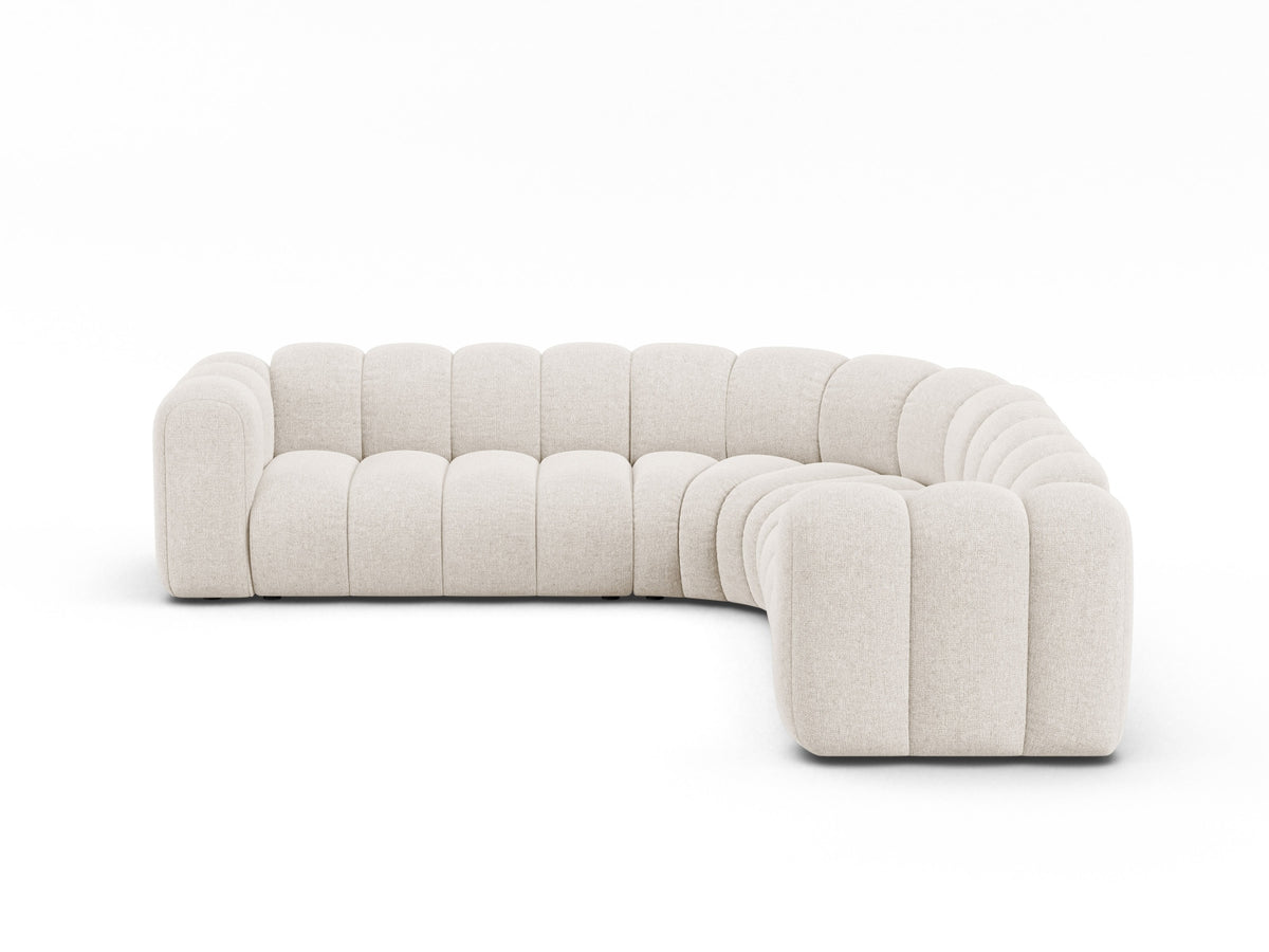 Divano Angolare Simmetrico Componibile Lupine, 6 Posti, 280x280x70