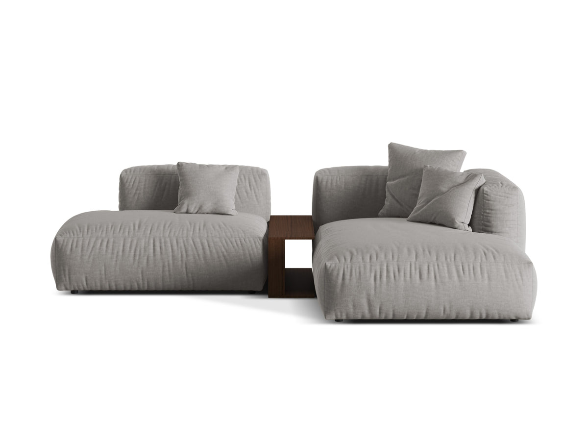 Divano Angolare Componibile Martina, 2 Posti, 176x285x75