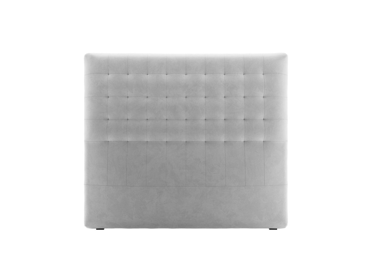 Testiera Nova Alta 120 cm - Grigio Chiaro 140x200