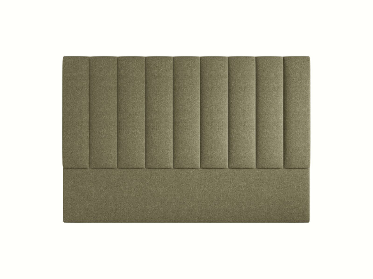 Testiera Marl Alta 120 cm - Verde 180x200