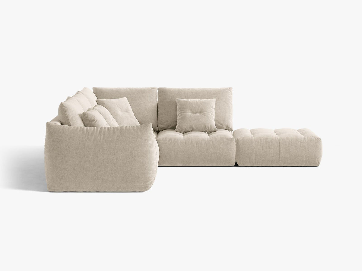Divano Angolare Componibile Bloom, 4 Posti, 307x316x97
