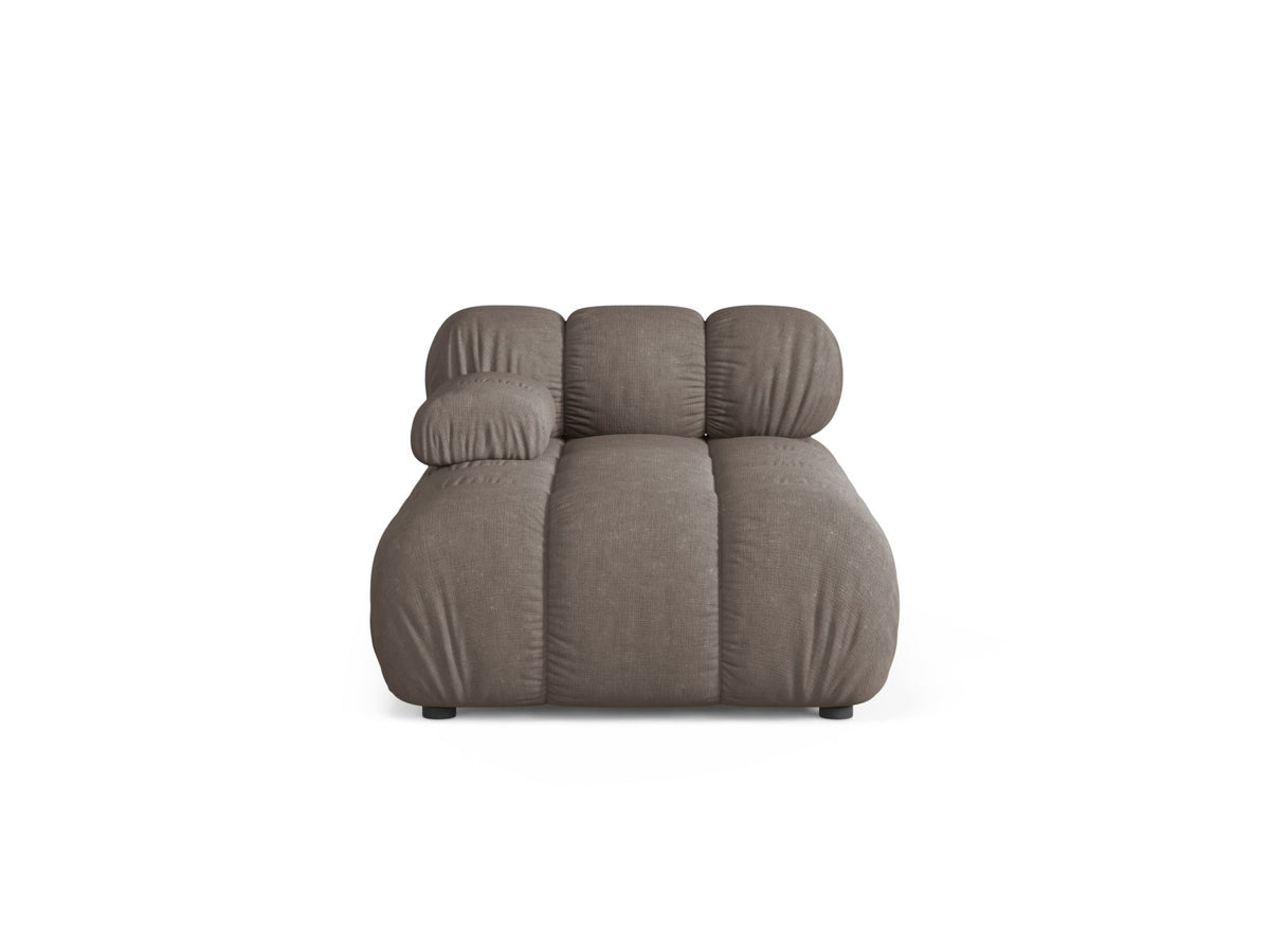 Chaise Longue Sinistra, "Bellis", 1 Posto, 155x94x70 - Cappuccino