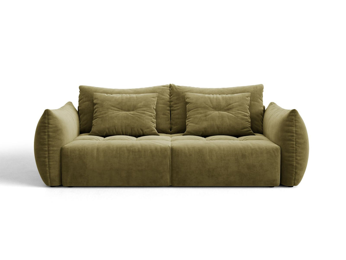 Divano Letto con Contenitore Bloom, 3 Posti, 108x250x87