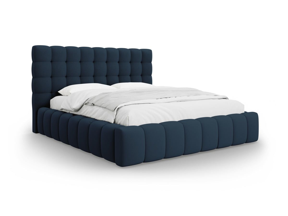 Letto Contenitore con Testata Mamaia - Blu 180x200