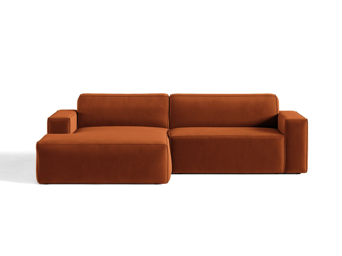 Divano Angolare Componibile Jodie, 3 Posti, 162x224x77