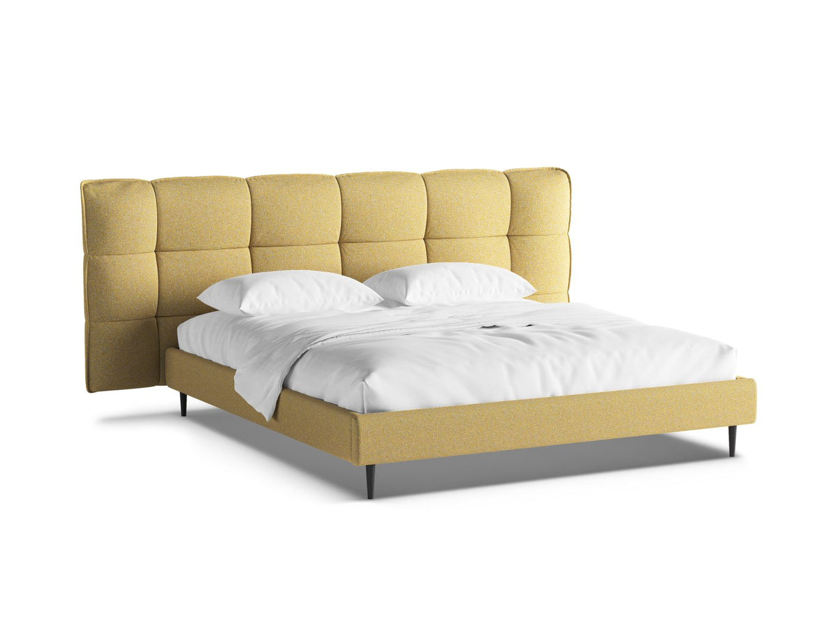 Letto con Contenitore e Testata, "Eric", 220x230x114 - Girasole Melange