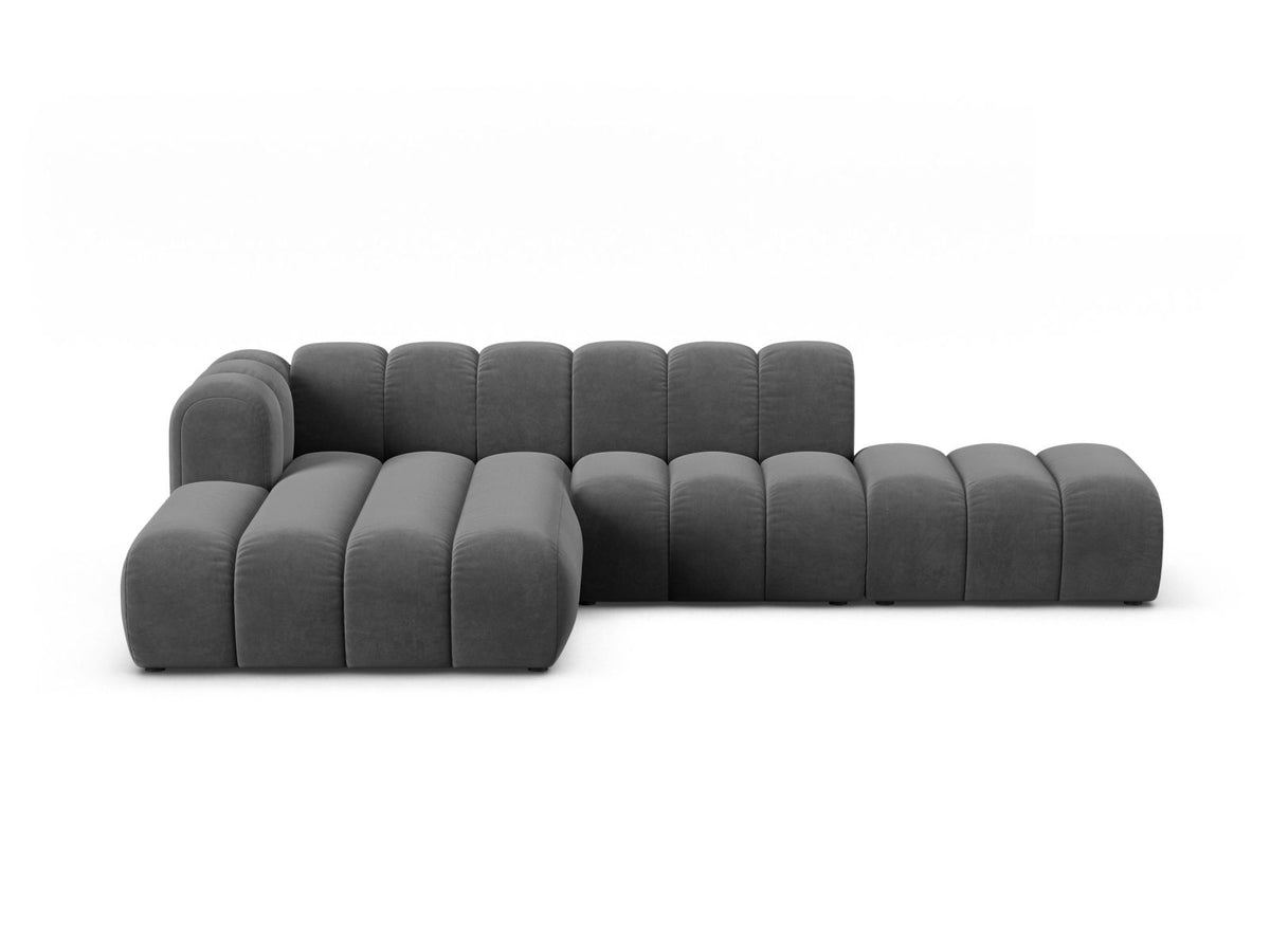 Divano Angolare Componibile Aperto Lupine, 5 Posti, 177x299x70